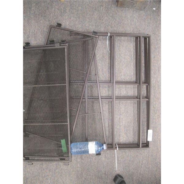 Decorative metal shelf 4 tier