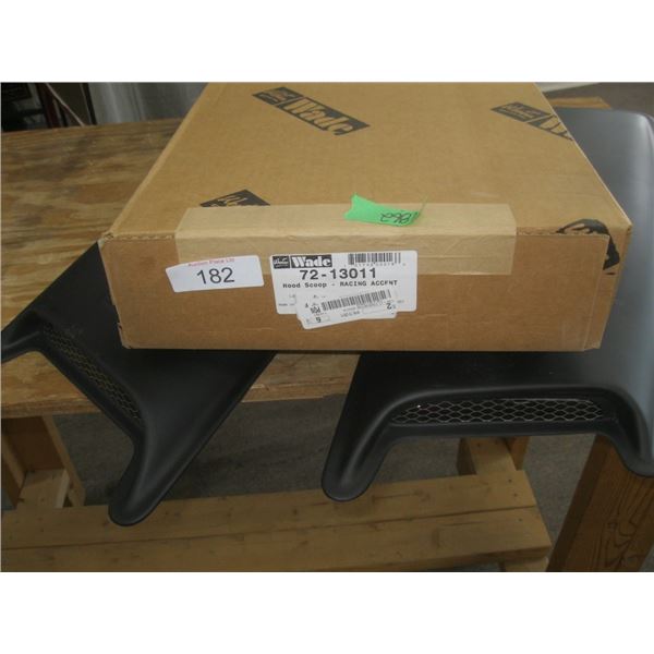 Wade 72-13011 hood scoop - racing accent new