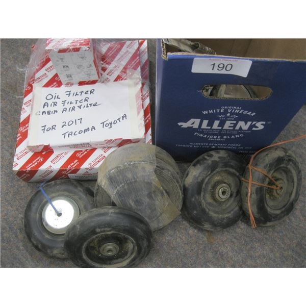 2017 Toyota Tacoma air, oil & cabin air filters
