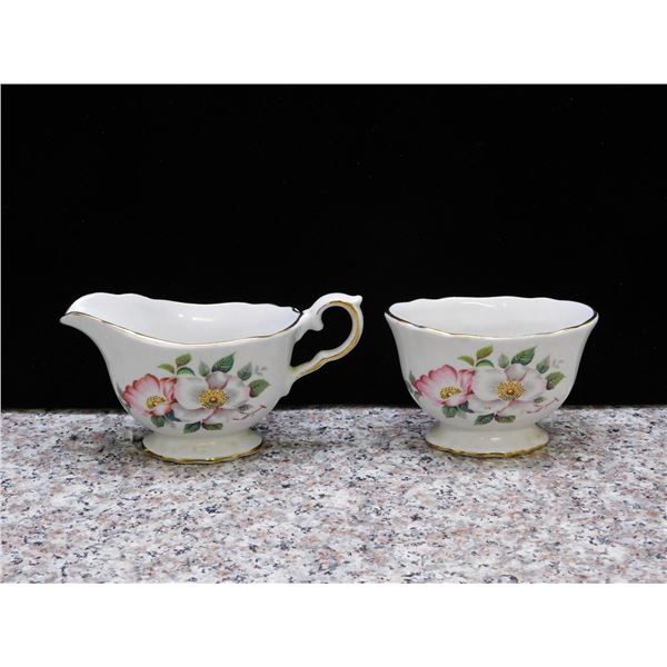 Vintage Antique Cream and Sugar Cups Foley James Kent LTD, Staffordshire England