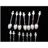 Image 2 : 14 Silver Plated Set Prime Ministers of Canada Collectible Spoons