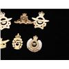 Image 4 : 10 Assorted Military Cap Badges
