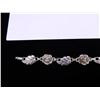 Image 2 : Ladies Sterling Bracelet 7 1/2"