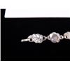 Image 6 : Ladies Sterling Bracelet 7 1/2"