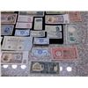 Image 8 : Lot of approx 28 Old Bank Notes & 20 Foreign Coins 1903 to 1960’s