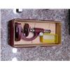 Image 2 : Lot of 4 Juliette AM FM Transistor Radio Model NA 1111, Microscope, Stapler and Metal Container