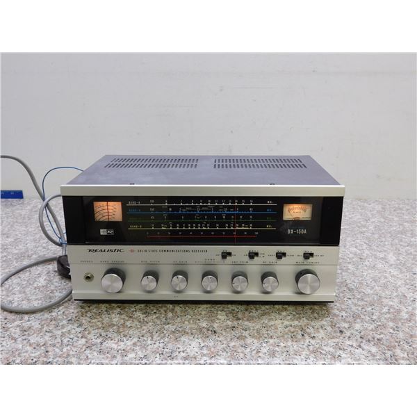 Realistic Solid State Communications Receiver DX150A Realistic solid state communications receiver dx150a