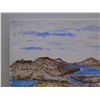 Image 3 : Leah Kalluk Inuit Original Acrylic on Art Board Arctic Bay E5-916 Camping Scene