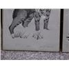 Image 3 : John Paul Lavand Bobcat and Eagle Art Prints Litohgraphs #10/10 and #171/500 Artist Proof
