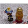 Image 3 : Lot of Wooden Nesting Dolls Russian Made in USSR, Bottle and Corkscrew