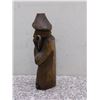 Image 2 : Wooden Sculpture of Asian Man