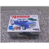 Image 1 : MPC 1978 Dodge NEW SEALED DIOO Pick-Up Model Kit W Bonus Miki-Bike Inside 1/25 Scale