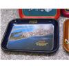 Image 3 : Lot of 4 Vintage Coca Cola 1970s 80s Metal Serving Trays