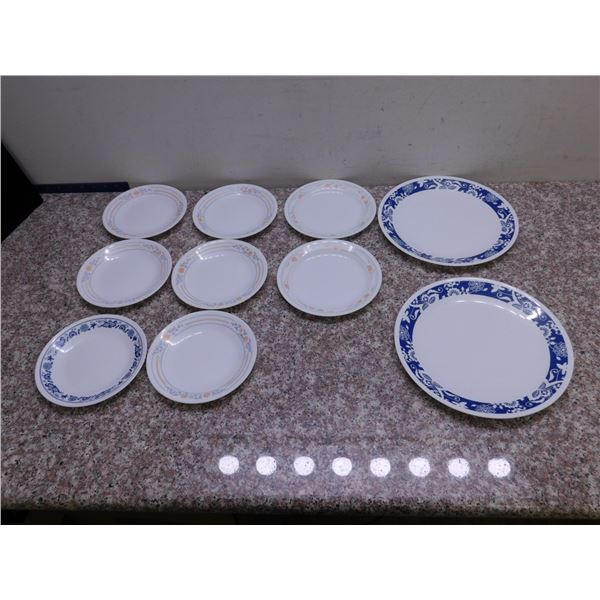 Lot of 10 Corelle Break & Chip Resistant Serving Plates