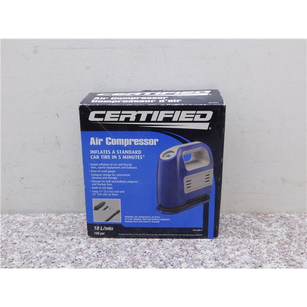 Certified Air Compressor 18L/min 150 psi