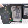 Image 5 : Lot of 3 Star Trek Online and TNG I.K.S. Mat-Ha, Mogh, Locutus NEW PACKAGED