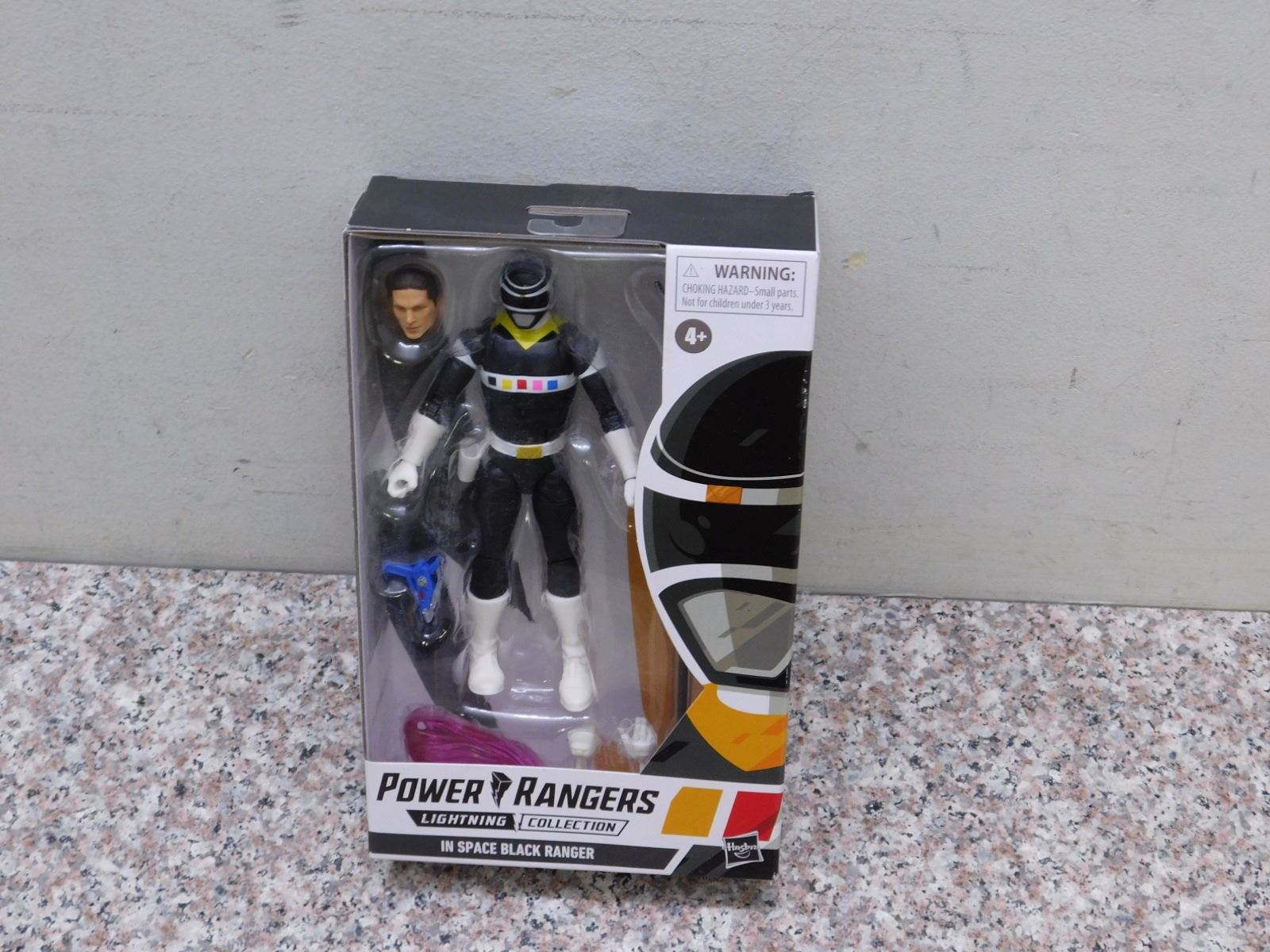 Power Rangers Space Lightning Collection Hasbro In Space Black Ranger