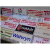 Image 4 : Lot of 24 Mixed Plastic License Plate Cover Local Towns + Businesses