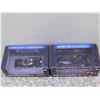 Image 4 : Lot of 2 Batman Batmobile Die Cast 1:43 Scale Replicas 1989 Movie and Classic TV Series NEW