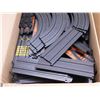 Image 3 : Two LARGE BOXES of AFX HO Scale Slot Car Track Pieces Straight Bend Etc