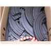 Image 5 : Two LARGE BOXES of AFX HO Scale Slot Car Track Pieces Straight Bend Etc