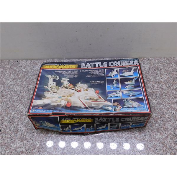 Micronauts Battle Cruiser MEGO Toy 1977 With Box