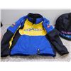 Image 3 : Lot of 2 Ski-Doo Windbreaker Jacket Size14 and Polaris Helmet Carry Protective Bag Winter Sport Gear
