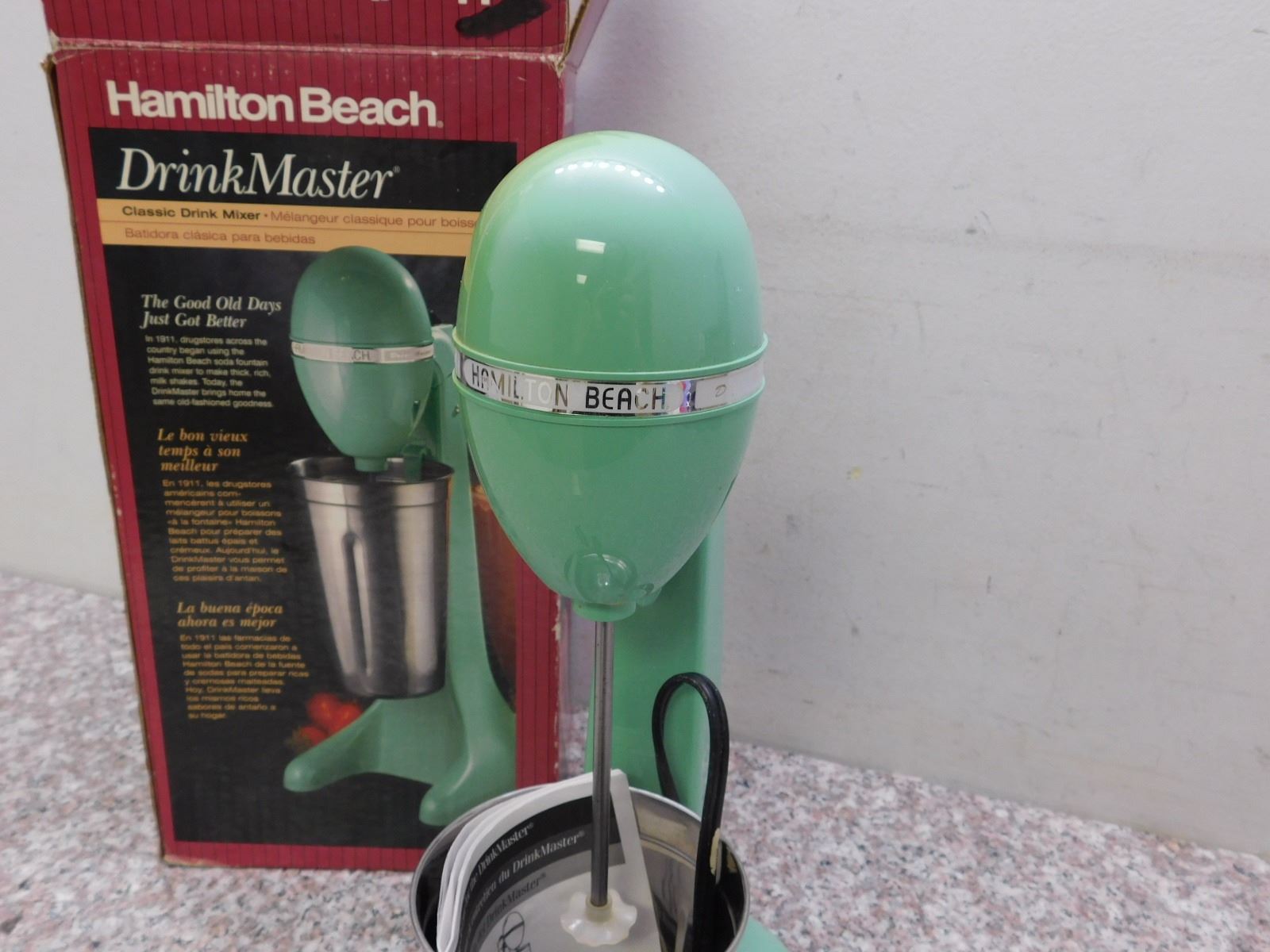 Hamilton Beach Drink Master Classic Drink Mixer With Box