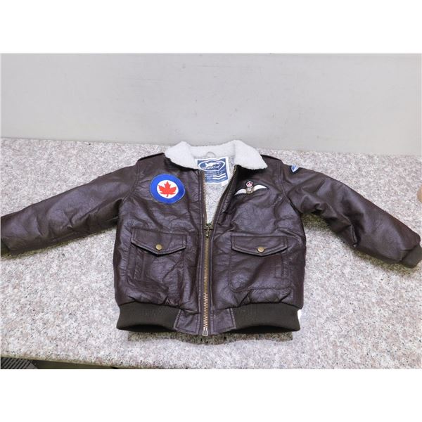 Royal Canadian Air Force Junior Bomber Jacket Size S/8  Up and Away Jackets