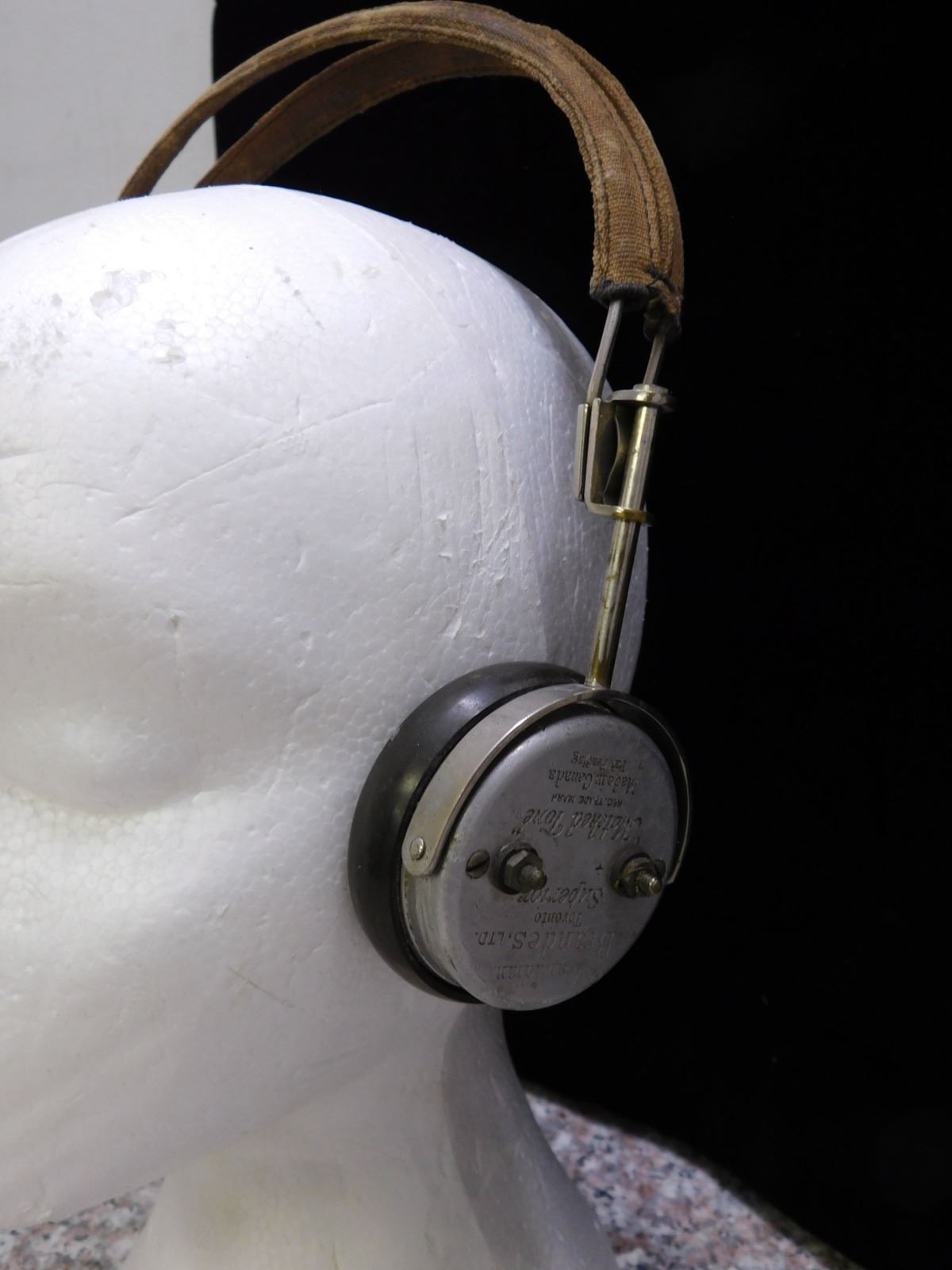 Vintage Antique Headphones Canadian Brandes LTD Superior Toronto