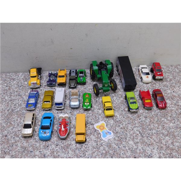 Lot of 22 Matchbox Hotwheels Tonka Toy Cars