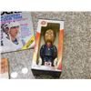 Image 7 : Gretzky Lot – 2002 Team Canada Bobblehead, 4 Cereal Boxes, 4 magazines with Gretzky Covers +