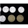 Image 5 : Lot of 9 Coins Old 3 Pence & 6 Pence Great Britain Coins. 3 Pence from 1939, 1944, 1960 & 1963 +