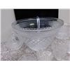 Image 2 : Lot of 2 Punch Bowls and 18 Cups, with Serving Spoon, Hanging Hooks