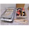 Image 1 : Lot of Assorted Paint Brushes and Paint Trays