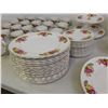 Image 14 : Lot of 108 Wood & Sons Cottage Rose Fine China DINNER SET 8 Place Setting + Tons of Extras