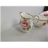 Image 5 : Lot of 43 Royal Albert American Beauty Cups Saucers Trios 3 Serving Plates, Cream and Sugar