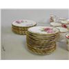 Image 9 : Lot of 43 Royal Albert American Beauty Cups Saucers Trios 3 Serving Plates, Cream and Sugar