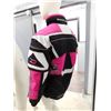 Image 5 : Drift Racing Women's Pink Jacket Scotchlite Size M Reflective Snowmobile Jacket