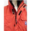 Image 5 : Vintage Canada Goose Red Winter Jacket  Made in Canada Size XL Men's