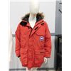 Image 8 : Vintage Canada Goose Red Winter Jacket  Made in Canada Size XL Men's