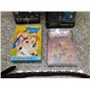 Image 3 : Lot of 5 Dragonball Z Android 18, Anime DVD, Family Guy, Legend of the Dragon, Punk Checkered Belt