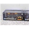 Image 2 : Lot of 2 Batman Batmobile Die Cast 1:43 Scale Replicas 1989 Movie and Classic TV Series NEW