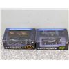Image 4 : Lot of 2 Batman Batmobile Die Cast 1:43 Scale Replicas 1989 Movie and Classic TV Series NEW