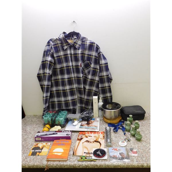 END OF THE RUN PILE Nu Skin, Playboy, Pro Punch, Hair Curlers, Etc