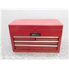 Image 1 : Jobmate Red Tool Box Garage Shed Storage Tools Parts Accessories + Contents
