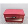 Image 2 : Jobmate Red Tool Box Garage Shed Storage Tools Parts Accessories + Contents