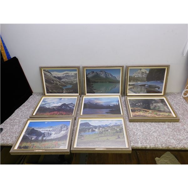 Lot of 8 15" x 12" Loch Mayberry Fine Art Prints