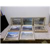 Image 1 : Lot of 8 15" x 12" Loch Mayberry Fine Art Prints