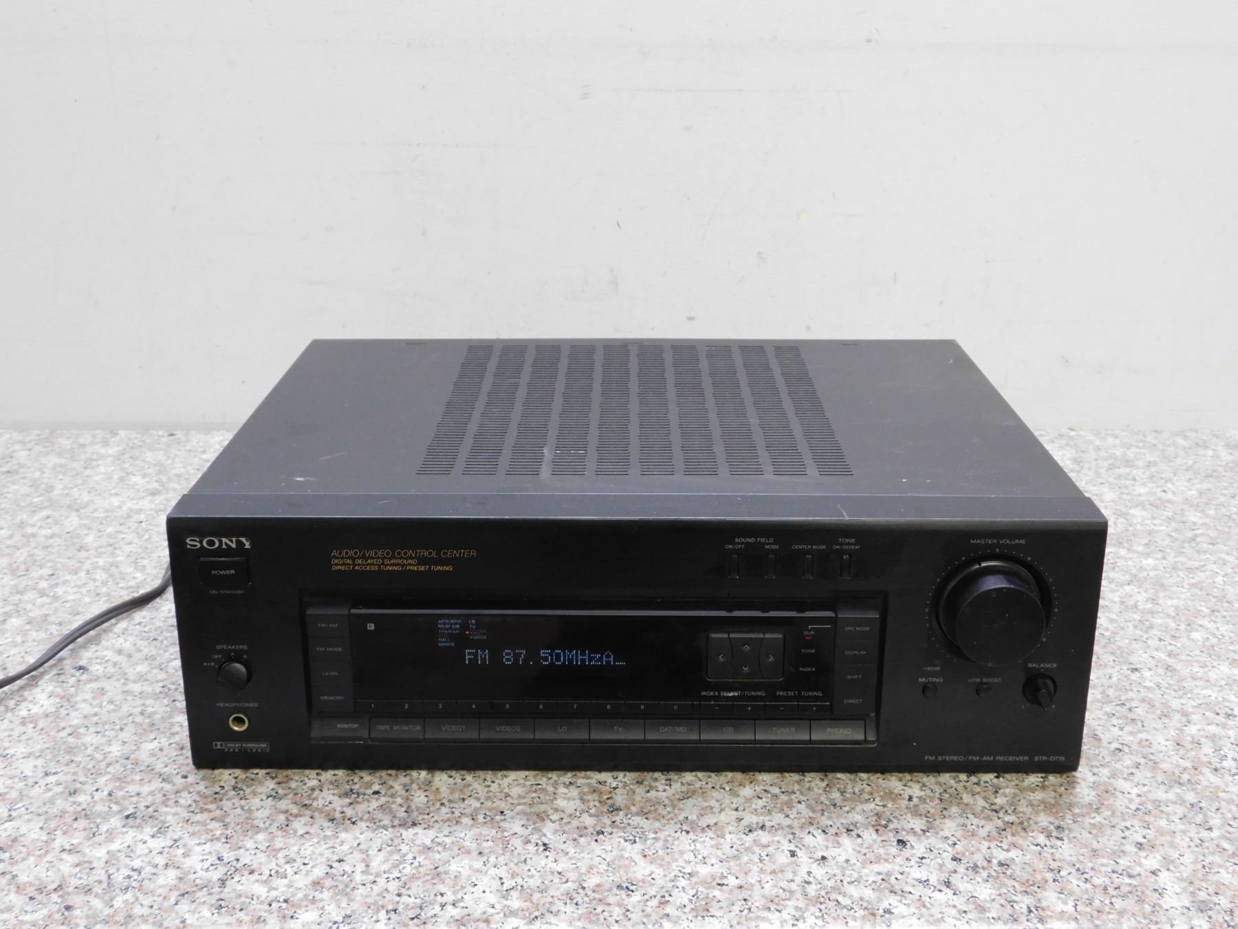 Sony Audio/Video Control Center STRD715